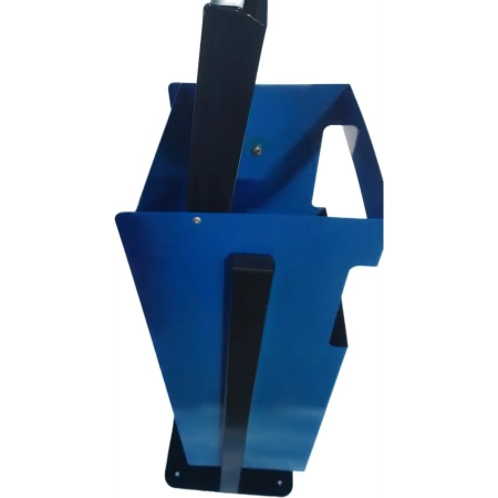 Урна пепельница УПО-2 33x25x80 см металл синий