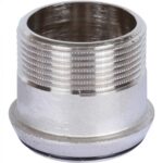 STOUT Разъемное угловое соединение американка ВН, уплотнение под гайкой o-ring кольцо, никелированное 1 1/4 — фото 10