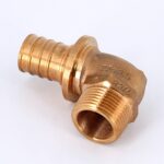 Угольник переходник Rehau Rautitan 14563501001 с наружной резьбой 25-R 3/4 RX+ (Рехау) — фото 2