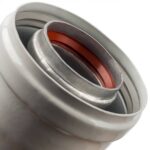 STOUT Элемент дымохода конденсатосборник горизонт. DN60/100, п/м уплотнения в компл. с лого. — фото 3