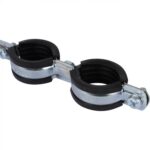 STOUT SAC-0020-Комплекты SAC-0020-200001 STOUT Двойной хомут для труб, комплект: хомут+шпилька шуруп +дюбель пластиковый 1 (32-35) — фото 7