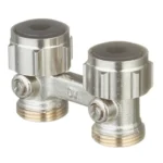 Multiflex F Oventrop ZB-запорно-присоед. 3/4НГ x 3/4НР, из латуни, никелир.