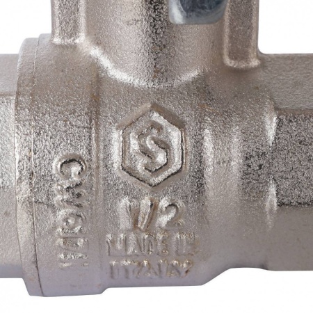 STOUT SVB Кран шаровой стандартнопроходной, ВР/ВР, ручка рычаг 1/2″ — фото 6