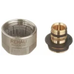 Резьбозажимное соединение Rehau Rautitan 12664621003 для труб stabil 20х2,9 G 3/4 (Рехау) — фото 2