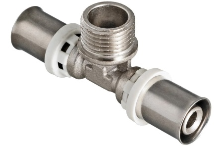 Тройник TIM пресс 20х3/4×20н,
