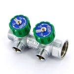 Регулирующий проходной коллектор FAR ВР-НР 1″х3/4″ с 2 отводами FK 3821 134 (EUR)
