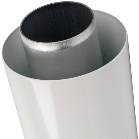 STOUT Элемент дымохода DN60/100 труба коаксиальная 1000 мм п/м, уплотнения и хомут в комплекте — фото 5