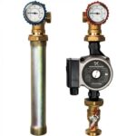 STOUT SDG-0001 Насосная группа с прямым контуром 1″ с насосом Grundfos UPSO 25-65 в теплоизоляции — фото 6