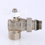 Кран шаровой VALTEC BASE угловой с полусгоном и дополнительным уплотнением 1/2″ VT.228.NRW.04 — фото 9