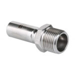 Вставка с наружной резьбой из нержавеющей стали Valtec Ø 15 мм × 1/2″