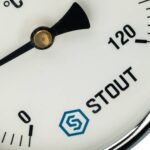 STOUT SIM-0001 Термометр биметаллический с погружной гильзой. Корпус Dn 100 мм, гильза 75 мм 1/2″, 0…120°С — фото 5