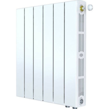 Радиатор биметаллический Rifar SUPReMO VENTIL 500 x6, нижнее правое подключение (Рифар)