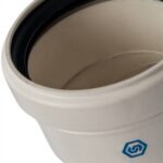 STOUT Элемент дымохода конденсац. угол 45° DN80 м/п PP-FE — фото 4