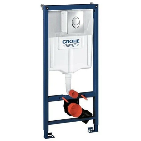 Инсталляция для унитаза GROHE Rapid SL 38721001, комплект 3 в 1, монтажная высота 1.13 м (Грое)