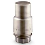 Термоголовка для радиатора Royal Thermo Design PRO M30 x 1,5 жидкостная, RTO 07.0015 матовый никель