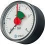 STOUT SIM-0007 Манометр аксиальный с указателем предела. Корпус Dn 50 мм 1/4″, 0…4 бар, кл.2.5 — фото 7