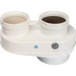 STOUT Элемент дымохода DN80/80 адаптер для подкл. разд. труб (совместимый Baxi ) PP-Ryton — фото 2