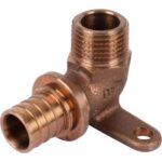 Угольник настенный Rehau Rautitan 14563651001 (водорозетка) с наружной резьбой 20-Rp 1/2 RX+ (Рехау) — фото 1