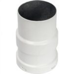 STOUT Элемент дымохода горизонтальный DN80 п/м с патрубком для отвода конденсата — фото 3