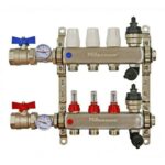 Коллекторная группа 8 контуров Millennium (из нерж. стали) с расходомерами