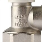 STOUT SVRs Клапан ручной терморегулирующий с неподъемным шпинделем, угловой 3/4″ — фото 10
