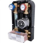 STOUT SDG-0038 Насосная группа с теплообменником 28 пластин,с насосом Grundfos UPSO 25-65 в теплоизоляции — фото 2