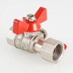 Кран шаровой для подключения манометра 1/2″ x 3/8″ VT.807.N.0403 — фото 6