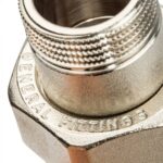 STOUT Разъемное соединение американка ВН никелированное, уплотнение под гайкой o-ring кольцо 3/4 — фото 12