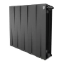 Биметаллический радиатор отопления Royal Thermo PianoForte 500 VDR80 10 секций Noir Sable — фото 5