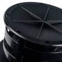 STOUT Элемент дымохода DN60/100 комплект адаптер вертикальный утепленный, 1000 мм, фин.уч-ок. адаптер в комплекте — фото 9