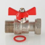 Кран шаровой с накидной гайкой и наружной резьбой 3/4″ VT.260.N.0505 — фото 6