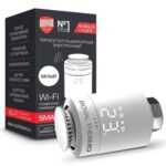 Термоголовка для радиатора Royal Thermo SMART HEAT электронный, RTE 77.001 белый