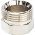 STOUT Разъемное соединение американка ВН никелированное, уплотнение под гайкой o-ring кольцо 3/4 — фото 7
