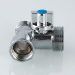 Тройник бытовой с шаровым краном 1/2″ х 3/4″ х 1/2″ VT.256.N.04 — фото 13