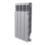 Биметаллический радиатор отопления Royal Thermo Revolution Bimetall 500 2.0 4 секции Silver Satin — фото 4