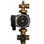 *SDG-0020-001002 STOUT Насосно-смесительный узел с термостатическим клапаном  Grundfos UPSO 25-65 130 — фото 2