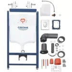 Инсталляция для унитаза Grohe Solido 38956000, комплект 3 в 1, монтажная высота 1.13 м — фото 4