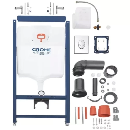 Инсталляция для унитаза Grohe Solido 38956000, комплект 3 в 1, монтажная высота 1.13 м — фото 4