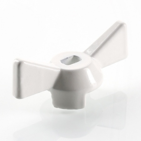 Ручка-бабочка для крана белая 1/2″–3/4″ VT.220.W.04 — фото 7