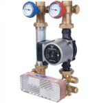 STOUT SDG-0038 Насосная группа с теплообменником 18 пластин,с насосом Grundfos UPSO 25-65 в теплоизоляции — фото 5