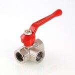 Кран шаровой трехходовой, тип L 1/2″ VT.360.N.04 — фото 8