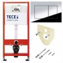 Инсталляция ТЕСЕ TECEbase 2.0 9400412, 5 в 1 с унитазом Bahenberg Reine B20-11, панель смыва TECEnow хром глянцевый — фото 11