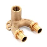 Проходная водорозетка Rehau RX+ 20/20-Rp 1/2″ длинная 14562711001 (водорозетка) — фото 1