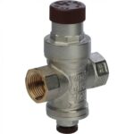 STOUT SVS 1/2 Редуктор давления с давлением на выходе 1…4 бар с подсоединением для манометра 1/4 — фото 2