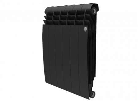Биметаллический радиатор отопления Royal Thermo BiLiner 500 10 секций Noir Sable