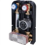 STOUT SDG-0038 Насосная группа с теплообменником 18 пластин,с насосом Grundfos UPSO 25-65 в теплоизоляции — фото 2