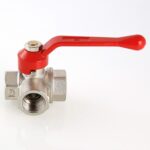 Кран шаровой трехходовой, тип T 1/2″ VT.361.N.04 — фото 8