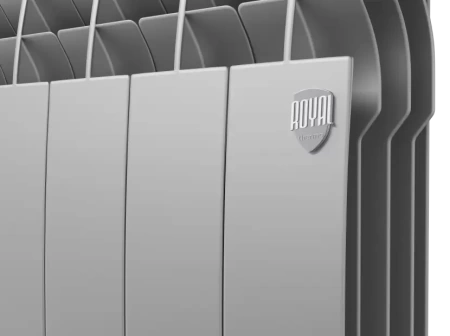 Биметаллический радиатор отопления Royal Thermo BiLiner 500 VR 4 секции Silver Satin — фото 3