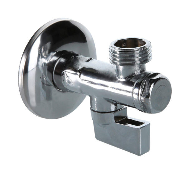 Бытовой шаровой кран угловой с фильтром 1/2″ х М10 VT.282.N.0410