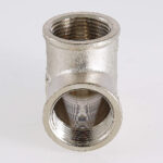 Фитинг резьбовой – тройник переходной 3/4″ х 1/2″ х 1/2″ VTr.750.RN.050404 — фото 3